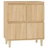 Image de vidaXL Buffet ChÃªne sonoma 60x35x70 cm Bois d'ingÃ©nierie