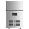 Image de vidaXL Appareil à glaçons argenté 45 kg / 24 h153682
