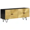 Image de vidaXL Meuble TV 110x30x45 cm bois massif de manguier
