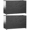 Image de vidaXL Housses salon de jardin 2pcs 8oeillets 170x94x70cm rectangulaire3155346