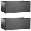 Image de vidaXL Housses salon de jardin2pcs 8oeillets 180x122x75cm rectangulaire3155347
