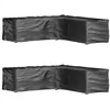 Image de vidaXL Housses de salon de jardin en forme de L 2 pcs 16 oeillets3155373