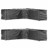 Image de Vidaxl Housses De Salon De Jardin En Forme De L 2 Pcs 20 Oeillets
