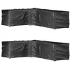 Image de vidaXL Housses de salon de jardin en forme de L 2 pcs 18 oeillets3155377