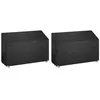 Image de vidaXL Housses de banc de jardin 2 pcs 8 oeillets 190x70x70/88 cm PE3155391