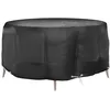 Image de vidaXL Vidaxl Housse Pour Meubles De Jardin 10 Oeillets Ø260x90 Cm Rond