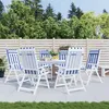 Image de Vidaxl Housse De Salon De Jardin En Forme De L 12 Oeillets 185x185x90cm