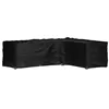 Image de vidaXL Housse de salon de jardin en forme de L 18 oeillets 285x220x80cm319324