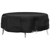 Image de vidaXL Housse pour salon îlot 8 oeillets Ø188x50 cm rond319333