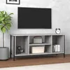 Image de vidaXL Meuble TV sonoma gris 102x35x45 cm bois d'ingénierie826288
