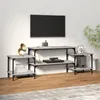 Image de vidaXL Meuble TV Sonoma gris 157x35x52 cm bois d'ingénierie826323