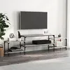 Image de vidaXL Meuble TV sonoma gris 197x35x52 cm Bois d'ingénierie826328