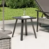 Image de vidaXL Table de jardin anthracite 34x34x38 cm acier362809