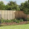 Image de vidaXL Clôture à mailles losangées avec ancrage anthracite 1,1x25 m