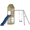 Image de vidaXL Vidaxl Aire De Jeux D'extérieur Bois De Pin Imprégné