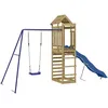 Image de vidaXL Vidaxl Aire De Jeux D'extérieur Bois De Pin Imprégné