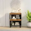 Image de vidaXL Armoire latérale 60x33x75 cm bois massif de manguier