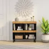 Image de vidaXL Armoire latÃ©rale 85x33x75 cm bois massif de manguier