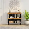 Image de vidaXL Armoire latérale 85x33x75 cm bois massif de manguier352900