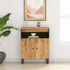 Image de vidaXL Buffet avec 2 portes 60x33x75 cm bois massif de manguier352913