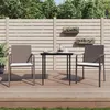 Image de vidaXL Chaises de jardin et coussins lot de 2 marron 56x59x84 cm rotin364093