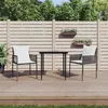 Image de vidaXL Chaises de jardin et coussins lot de 2 marron 54x61x83 cm rotin364100