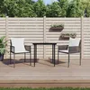 Image de Vidaxl Chaises De Jardin Et Coussins Lot De 2 Marron 54x61x83 Cm Rotin