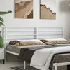 Image de vidaXL TÃªte de lit mÃ©tal blanc 200 cm