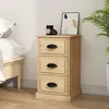 Image de vidaXL Table de chevet chêne sonoma 39x39x67 cm bois d'ingénierie