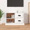 Image de vidaXL Meuble TV blanc 73x35,5x47,5 cm bois d'ingénierie816168