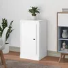 Image de vidaXL Buffet blanc 37,5x35,5x67,5 cm bois d'ingénierie816200