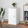 Image de vidaXL Buffet blanc 37,5x35,5x67,5 cm bois d'ingÃ©nierie