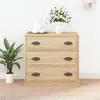 Image de vidaXL Buffet chêne sonoma 70x35,5x67,5 cm bois d'ingénierie