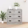 Image de vidaXL Buffet gris béton 70x35,5x67,5 cm bois d'ingénierie816228