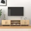 Image de vidaXL Meubles TV chêne sonoma 180x31,5x40 cm bois d'ingénierie816259