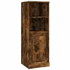 Image de Vidaxl Buffet Haut ChÃªne FumÃ© 36x35,5x103,5 Cm Bois D'ingÃ©nierie