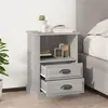 Image de vidaXL Tables de chevet 2 pcs sonoma gris 43x36x60 cm816341