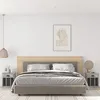 Image de vidaXL Tables de chevet 2 pcs gris béton 43x36x50 cm816353