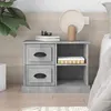Image de vidaXL Table de chevet gris béton 60x35,5x45 cm816372