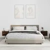 Image de vidaXL Tables de chevet murales 2 pcs chêne fumé 41,5x36x28 cm816387
