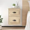 Image de vidaXL Table de chevet murale chêne sonoma 41,5x36x53 cm816398