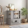 Image de vidaXL Table d'appoint sonoma gris 50x50x60 cm bois d'ingénierie