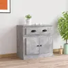 Image de vidaXL Buffet gris béton 70x35,5x67,5 cm bois d'ingénierie816428