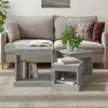 Image de vidaXL Tables basses 3 pcs sonoma gris bois d'ingénierie816494