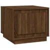 Image de vidaXL Table basse chÃªne marron 51x50x44 cm bois d'ingÃ©nierie