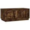 Image de vidaXL Vidaxl Table Basse Chêne Fumé 102x50x44 Cm Bois D'ingénierie