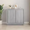 Image de vidaXL Buffet sonoma gris 80x34x75 cm bois d'ingénierie819890
