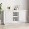 Image de vidaXL Buffet blanc 102x35x60 cm bois d'ingÃ©nierie
