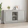 Image de vidaXL Buffet gris béton 102x35x60 cm bois d'ingénierie831881