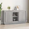 Image de vidaXL Buffet sonoma gris 102x35x60 cm bois d'ingénierie831883